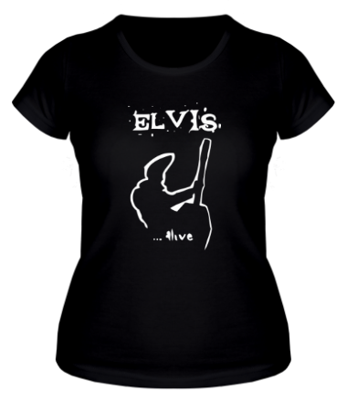 Женская футболка Elvis