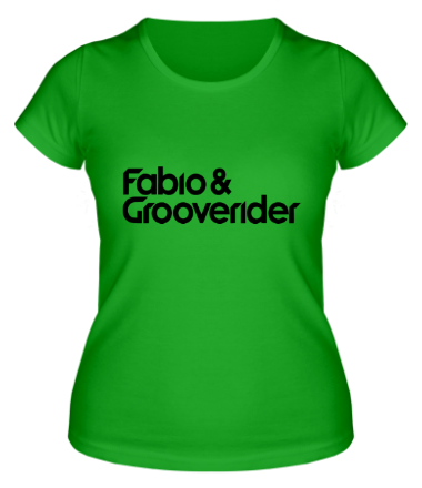 Женская футболка Fabio Grooverider