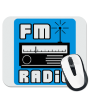 Коврик для мыши FM radio фото