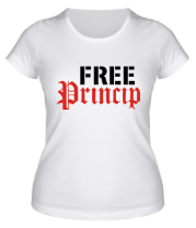 Женская футболка Free Princip фото