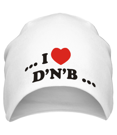 Шапка I Love DnB