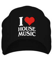 Шапка I love house music фото