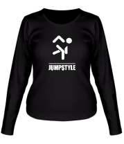 Женская футболка длинный рукав Jumpstyle фото