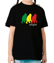 Детская футболка jungllist gorillaz фото