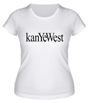 Женская футболка Kanye West фото