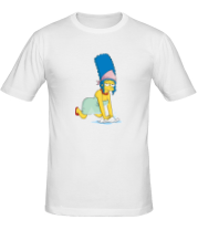 Мужская футболка Мардж Симпсон фото