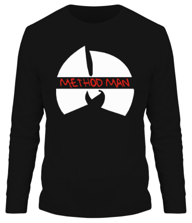 Мужская футболка длинный рукав Method Man