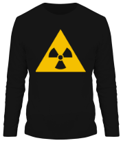 Мужская футболка длинный рукав Радиоактивность фото