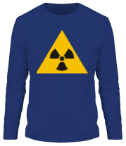 Мужская футболка длинный рукав Радиоактивность фото