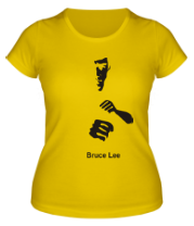 Женская футболка Bruce Lee фото