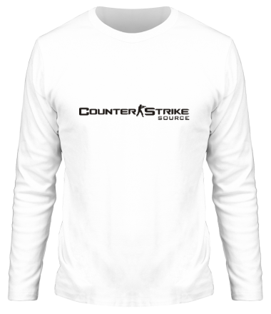 Мужская футболка длинный рукав Counter-Strike_Source