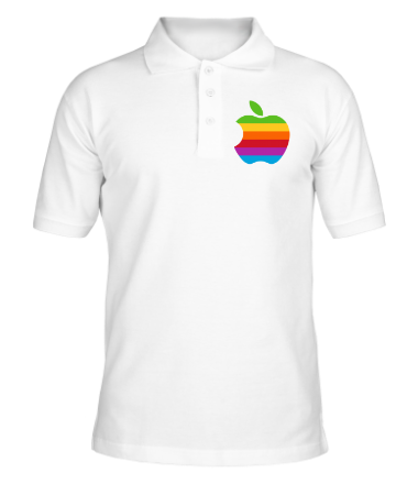 Мужская футболка поло Apple