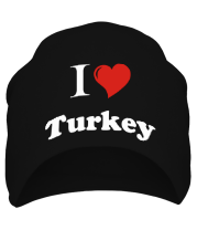 Шапка I love turkey фото