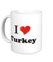 Кружка I love turkey