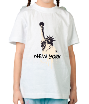 Детская футболка New York фото