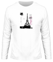 Мужская футболка длинный рукав Paris фото