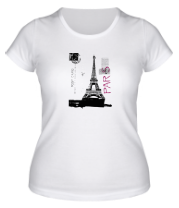 Женская футболка Paris фото