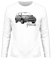 Мужская футболка длинный рукав Ford Focus фото