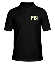 Мужская футболка поло FBI фото