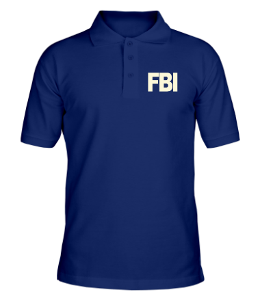 Мужская футболка поло FBI