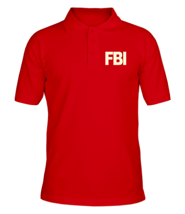 Мужская футболка поло FBI