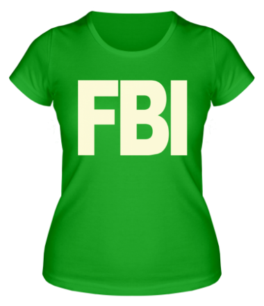 Женская футболка FBI