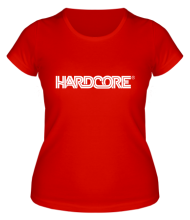 Женская футболка Hardcore