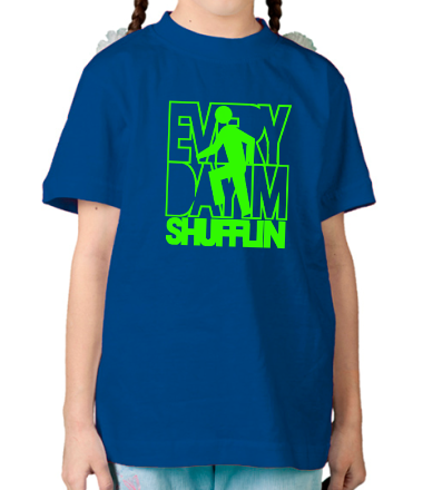 Детская футболка Every day I'm SHUFFLIN