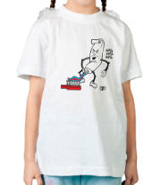 Детская футболка Зубная паста фото