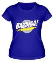 Женская футболка Bazinga фото