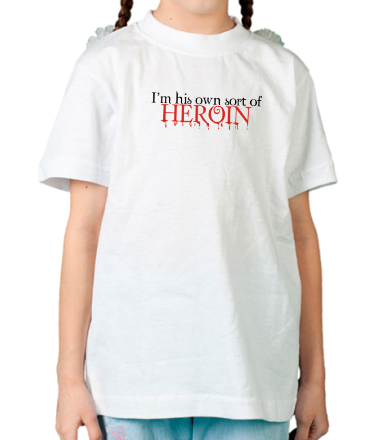 Детская футболка Twilight: Sort Of Heroin