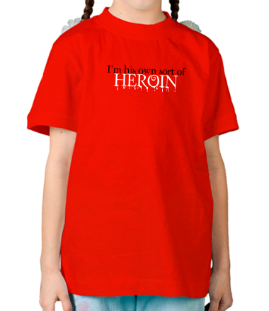 Детская футболка Twilight: Sort Of Heroin