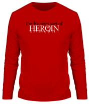 Мужская футболка длинный рукав Twilight: Sort Of Heroin фото
