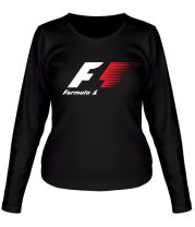 Женская футболка длинный рукав Formula 1 фото