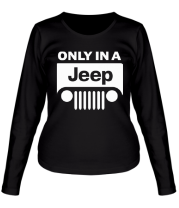 Женская футболка длинный рукав Jeep фото