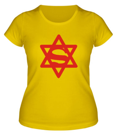 Женская футболка Супер Еврей