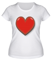 Женская футболка Сердце фото