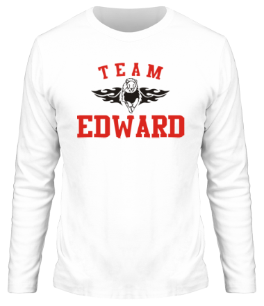 Мужская футболка длинный рукав Team Edward