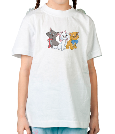 Детская футболка Коты аристократы