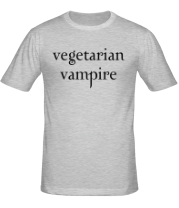 Мужская футболка Vegetarian vampire