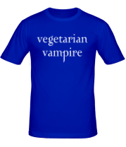 Мужская футболка Vegetarian vampire фото