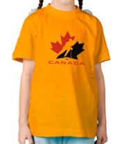 Детская футболка Canada фото