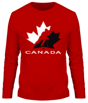 Мужская футболка длинный рукав Canada фото
