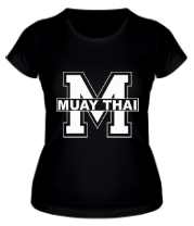 Женская футболка Тайский Бокс фото