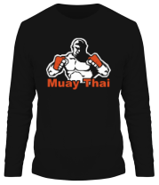 Мужская футболка длинный рукав Muay Thai фото