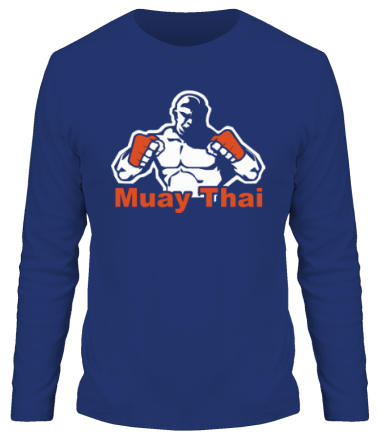 Мужская футболка длинный рукав Muay Thai