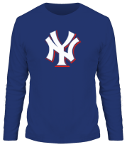 Мужская футболка длинный рукав Нью-Йорк Янкиз фото