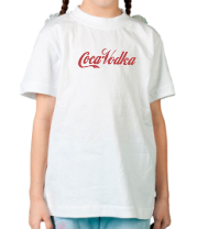Детская футболка Coca-Vodka фото