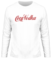 Мужская футболка длинный рукав Coca-Vodka фото