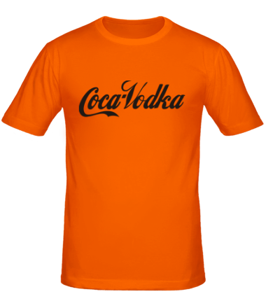Мужская футболка Coca-Vodka
